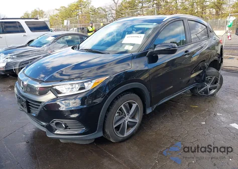 2022 Honda Hr-V Awd Ex-L z USA, uszkodzony, nr VIN 3CZRU6H77NM731216